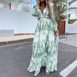 Boho Vibe Maxi Dress Green