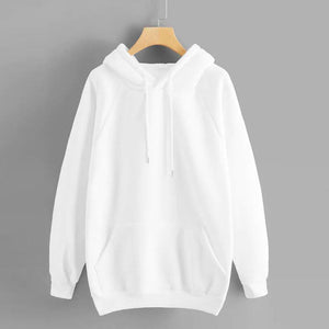 Basic Oversized Hoodie White