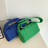 Quilted Shoulder Bag Green