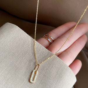 Sterling Silver Chain Pendant Necklace