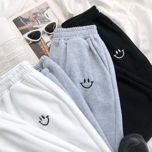 Wide Leg Sweatpants Black