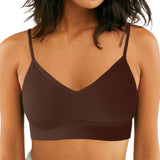 Seamless Workout Bralette Brown