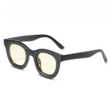 Square Sunglasses Black/Yellow