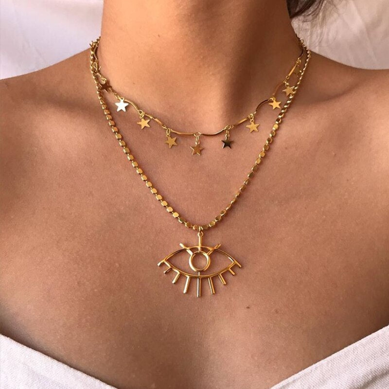 Bohemian Chain Necklace