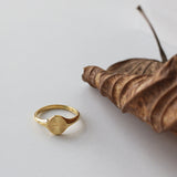 18K Gold Plated Sun Ray Ring