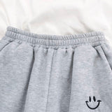 Wide Leg Sweatpants Gray