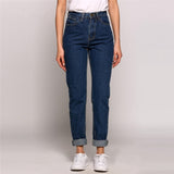 Basic Boyfriend Jeans Dark Blue