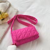 Quilted Shoulder Bag Pink