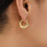 Geometric Hoop Earrings