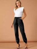 Satin Jogger Sweatpants