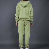 2-Piece Basic Hoodie and Sweatpants Set