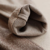 Wool High Waist Trouser Pants