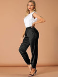 Satin Jogger Sweatpants