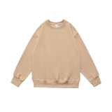 Casual Pullover Sweatshirt Beige