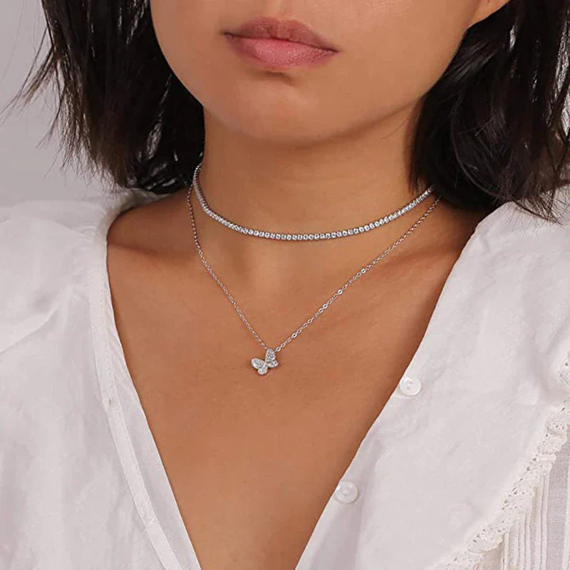 Dainty Tennis Chain Necklace