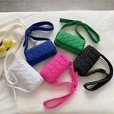 Quilted Shoulder Bag Black