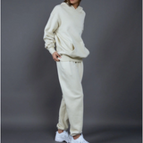 2-Piece Basic Hoodie and Sweatpants Set