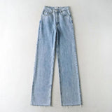 Baggy High Waist Jeans Light Blue