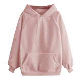 Basic Oversized Hoodie Pink